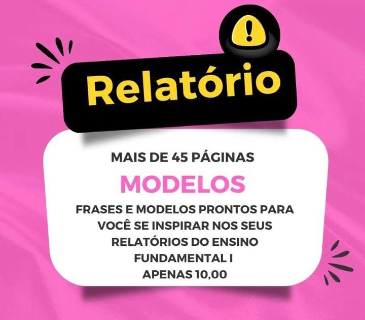 Relatórios Fundamental I