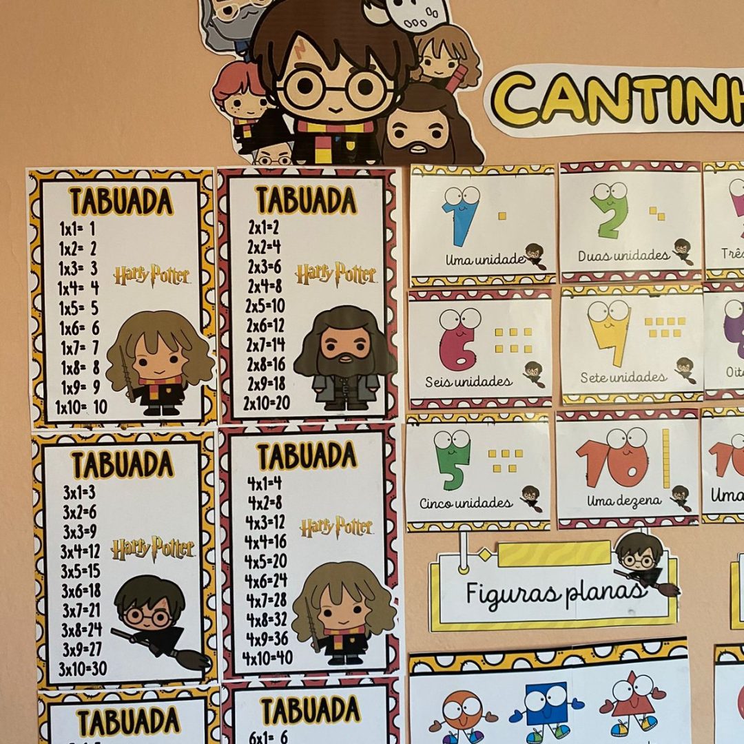 Cantinho da Matemática Harry Potter