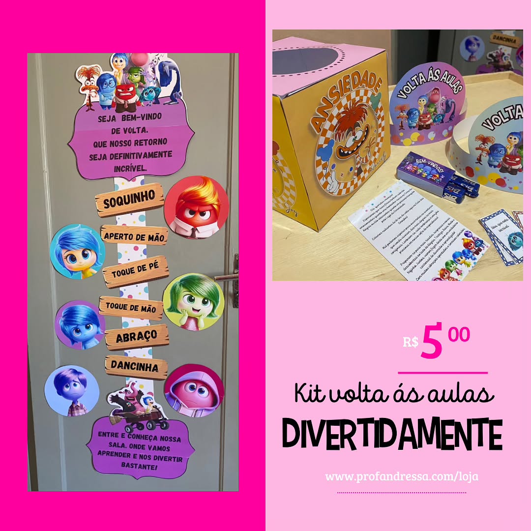 Volta ás aulas - Divertidamente