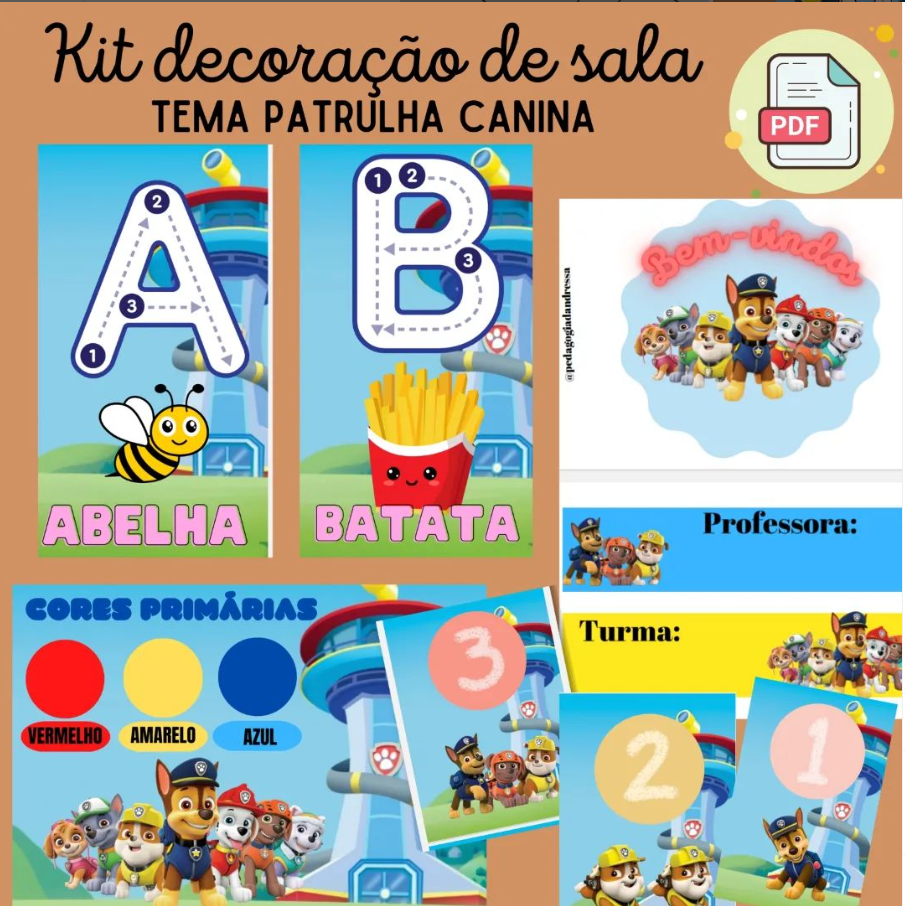 PATRULHA CANINA - EDUCAÇÃO INFANTIL