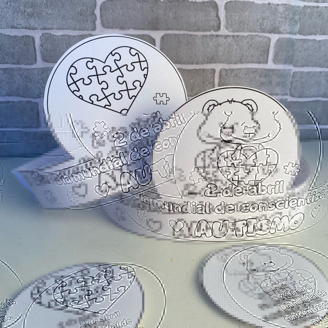 Lembrancinha Autismo