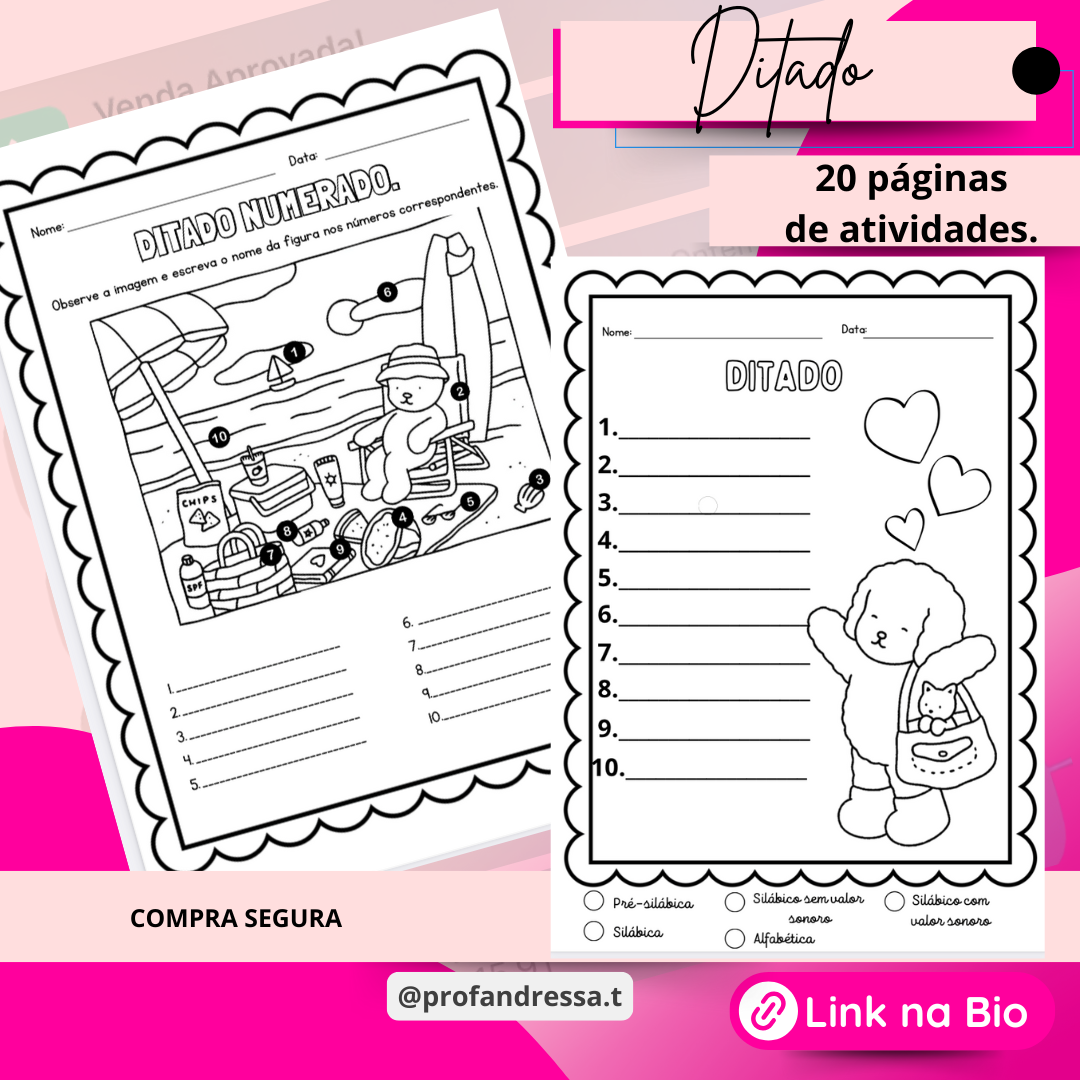 Ditado Numerado - Boobie Goodies