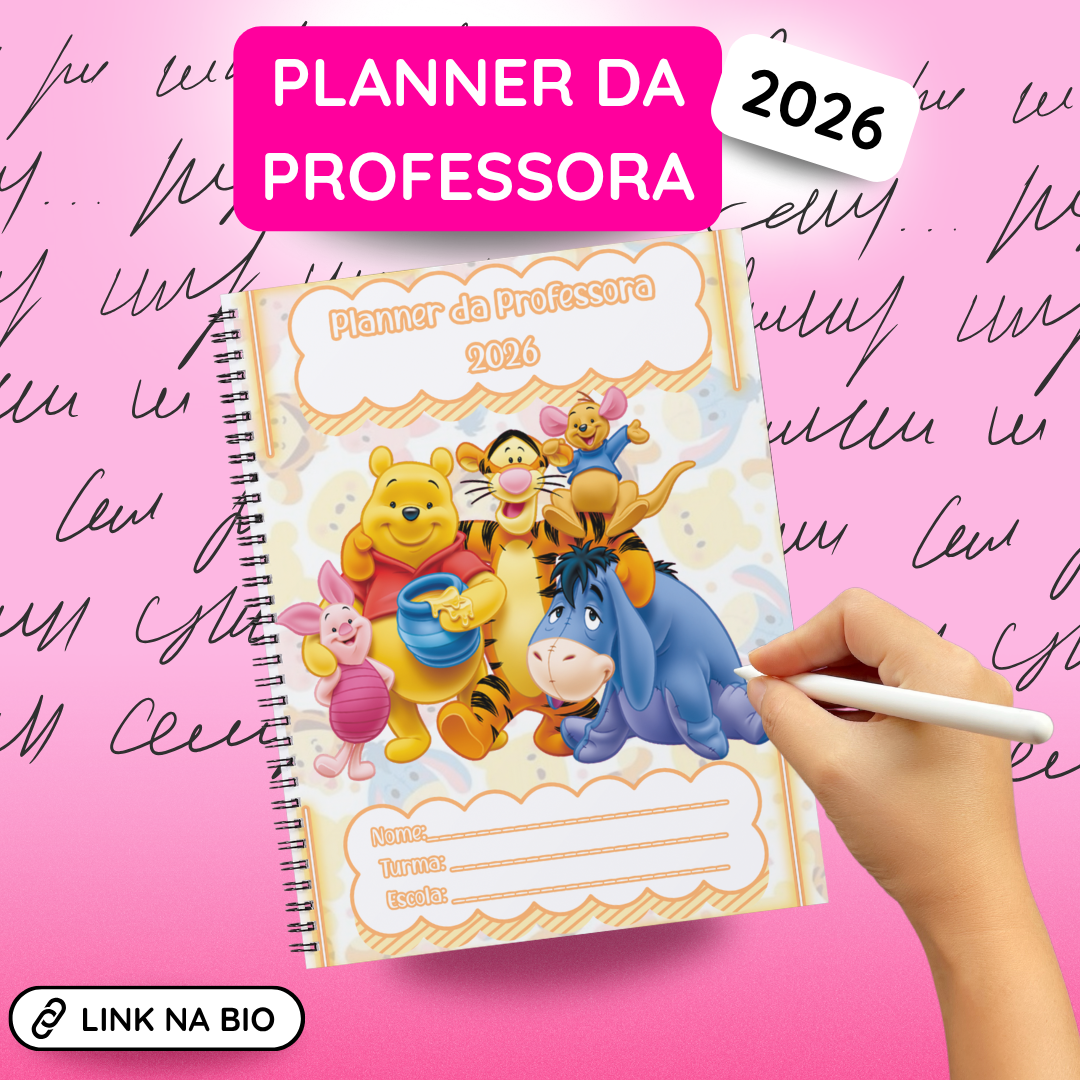 Planner Ursinho Pooh 2026
