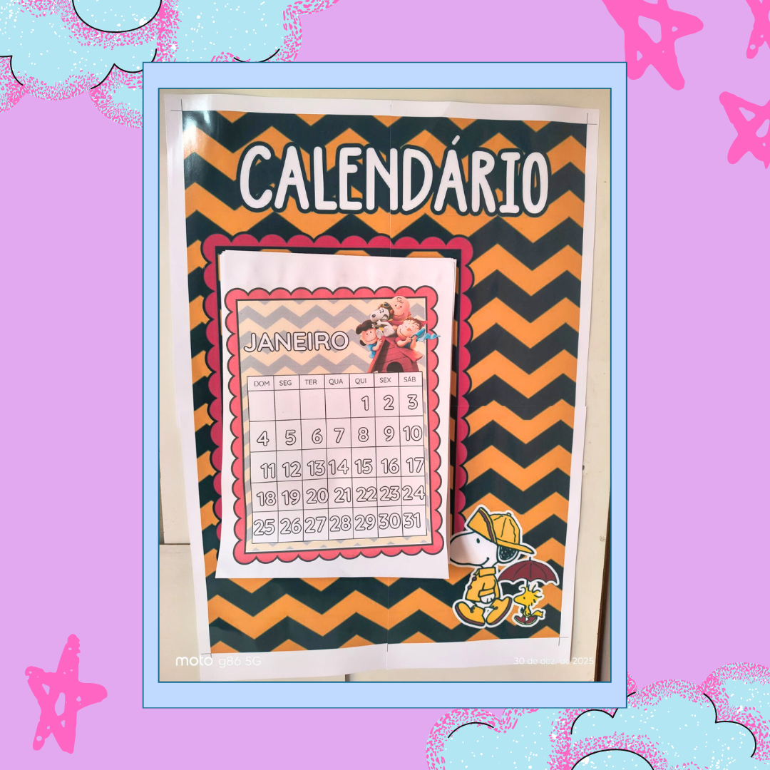 Calendário Snoopy