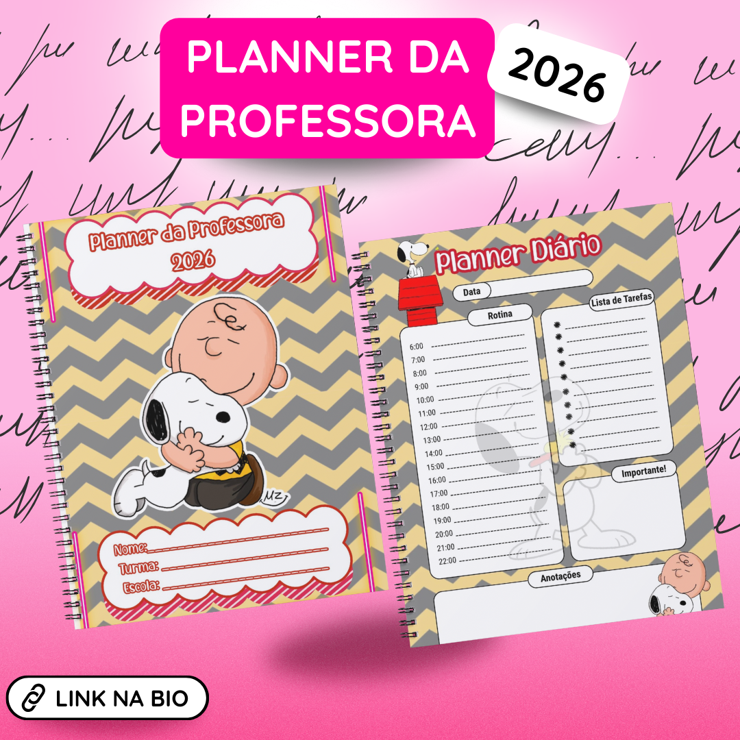 Planner Snoopy 2026