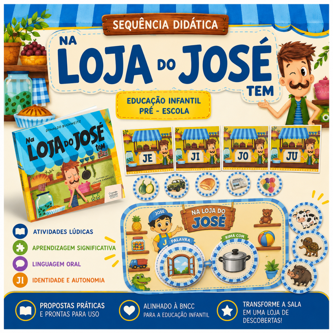 Sequência Didática - Na loja do José tem - Educação Infantil.