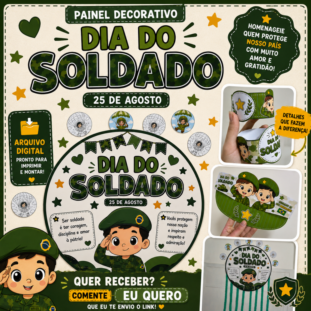 KIT DIA DO SOLDADO